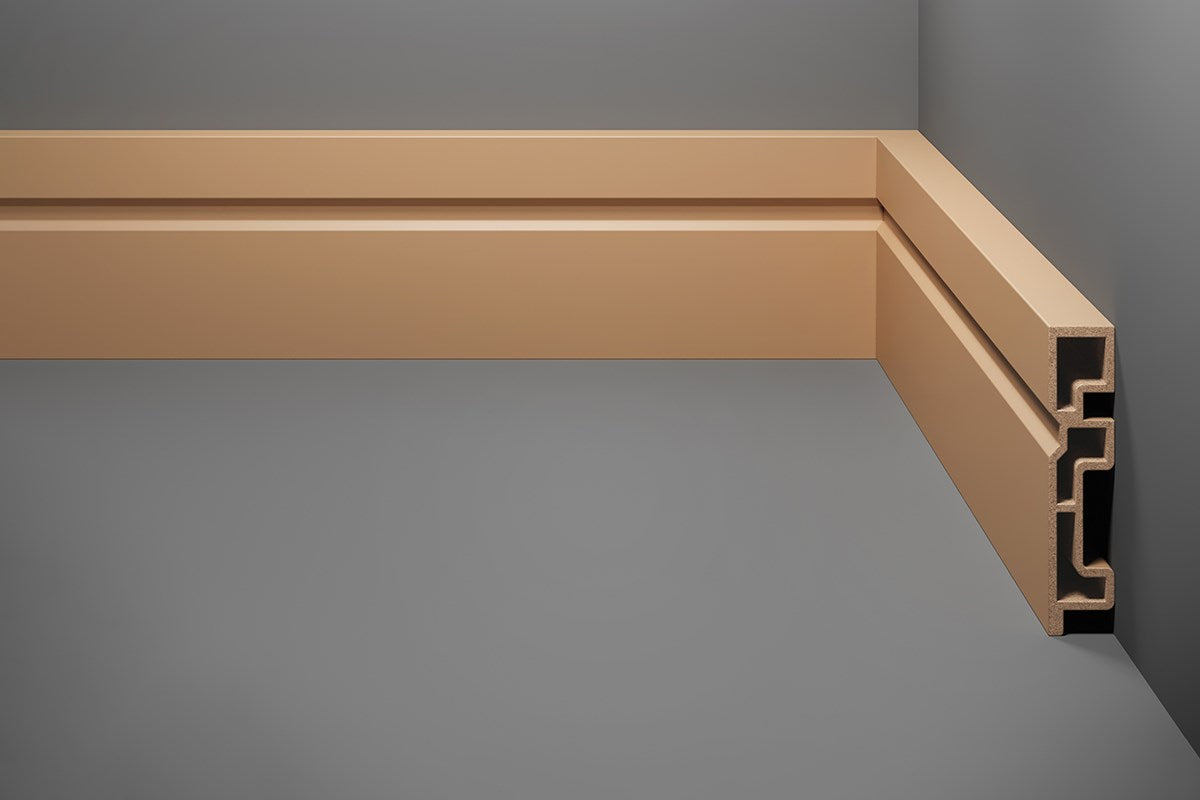 RODAPÉ ACQUA NEW 7CM - SAND COLOR