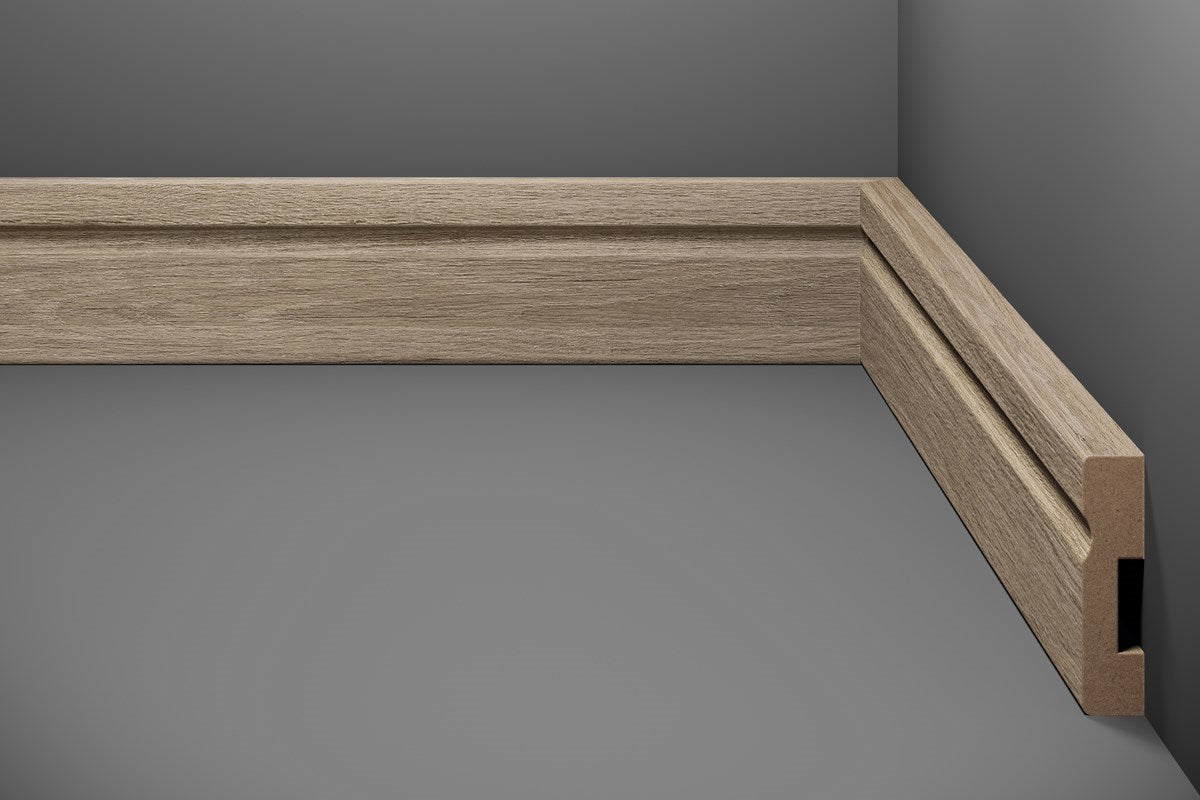 RODAPÉ ESTILO  MDF 5CM - Nº18