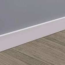 RODAPÉ LISO DE 10CM BRANCO POLIESTIRENO LINHA BASE
