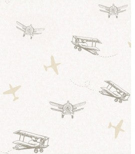 Papel de Parede Fofura Baby - Avião CÓD: FF4037