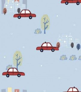 Papel de Parede Fofura Baby - Carros CÓD: FF4009