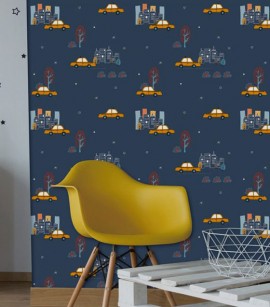 Papel de Parede Fofura Baby - Carros CÓD: FF4008