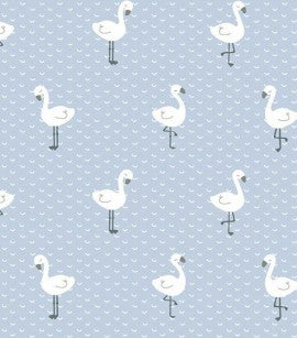 Papel de Parede Fofura Baby - Flamingos CÓD: FF4020