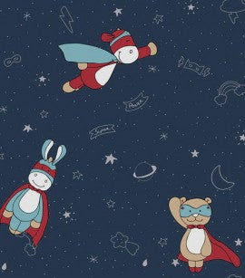 Papel de Parede Fofura Baby - Heróis CÓD: FF4041