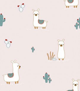 Papel de Parede Fofura Baby - Lhamas CÓD: FF4028