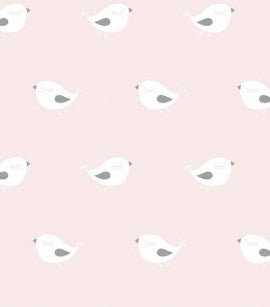 Papel de Parede Fofura Baby - Passarinhos CÓD: FF4007